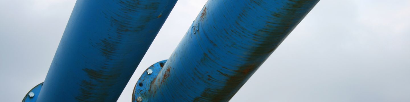 Getty Images 537765691 blue pipework