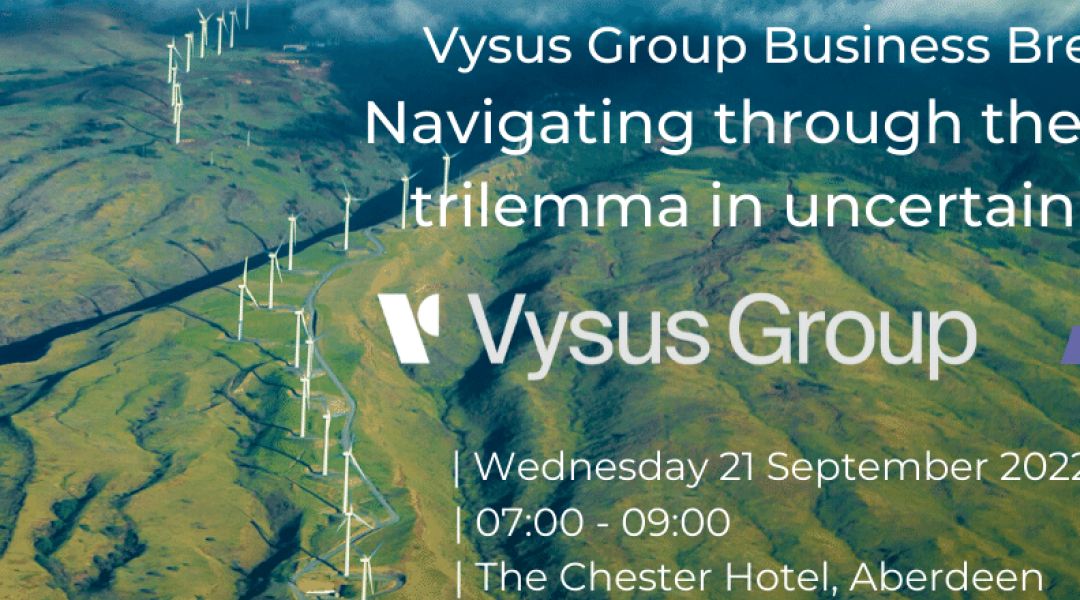 Vysus Group Business Breakfast header